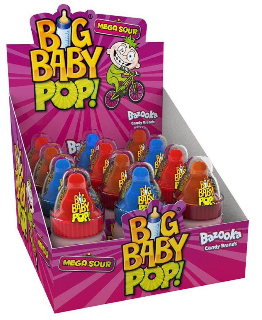 Big Baby Pop Mega Sour 32g | Curious Candy