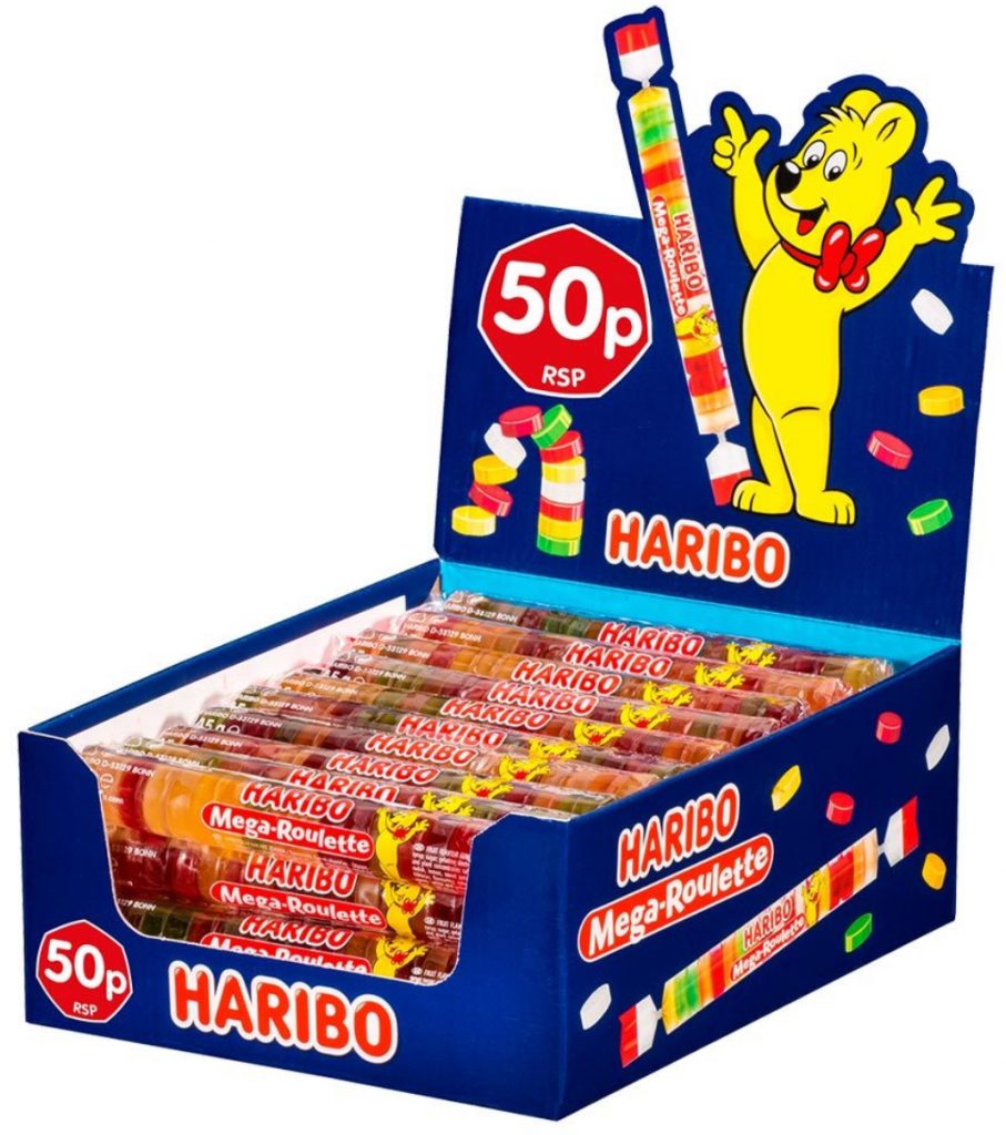 Haribo Mega Roulette 45g | Curious Candy