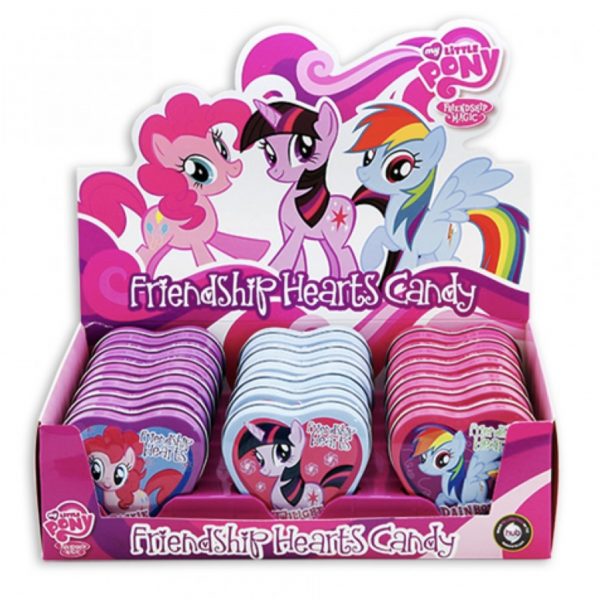 Boston America - My Little Pony Friendship Hearts Candy Tins 1.2oz