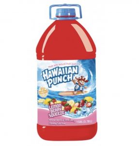 Hawaiian Punch Lemon Berry Squeeze Huge 1 Gallon 