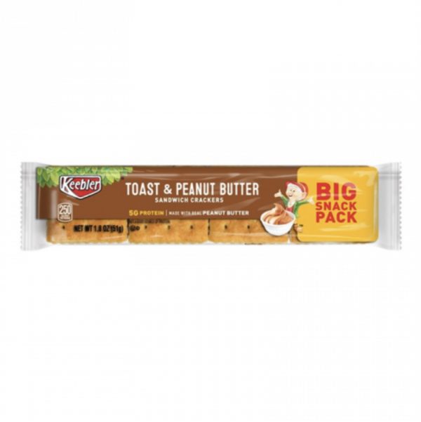 Keebler Toast & Peanut Butter Sandwich Crackers 1.8oz (51g)