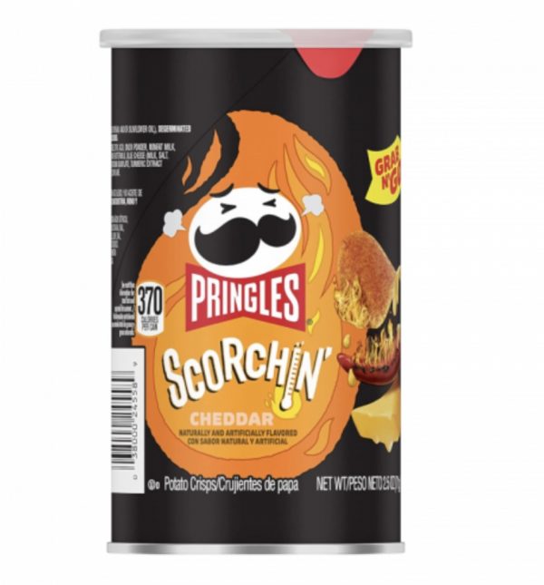 Pringles Scorchin Cheddar 71g