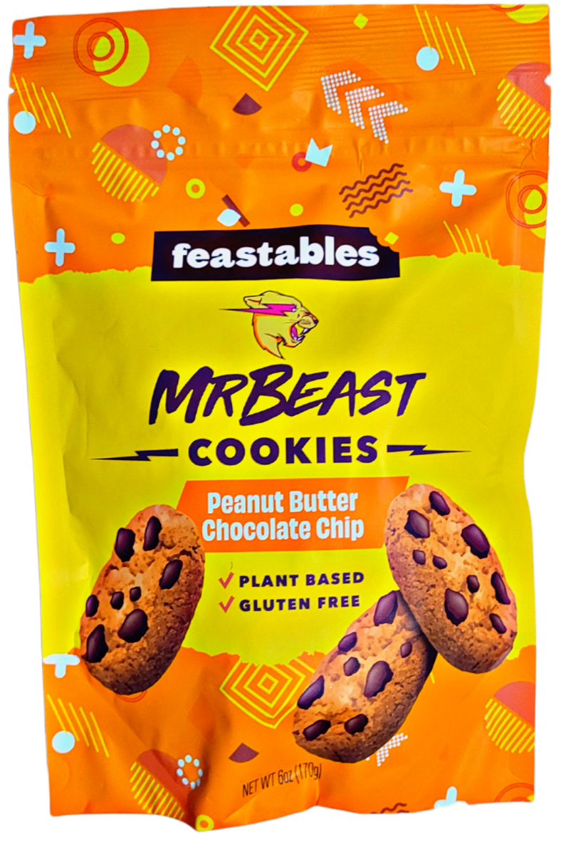 Feastables Deez Nuts Cookies Mr Beast | Curious Candy