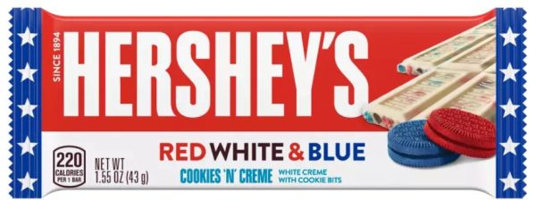 Hersheys Red White & Blue USA