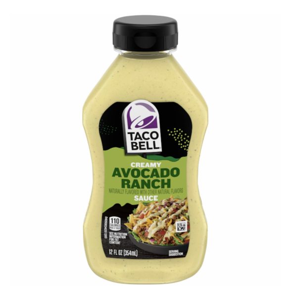 Taco Bell Avocado Ranch Sauce - 12oz (354ml)