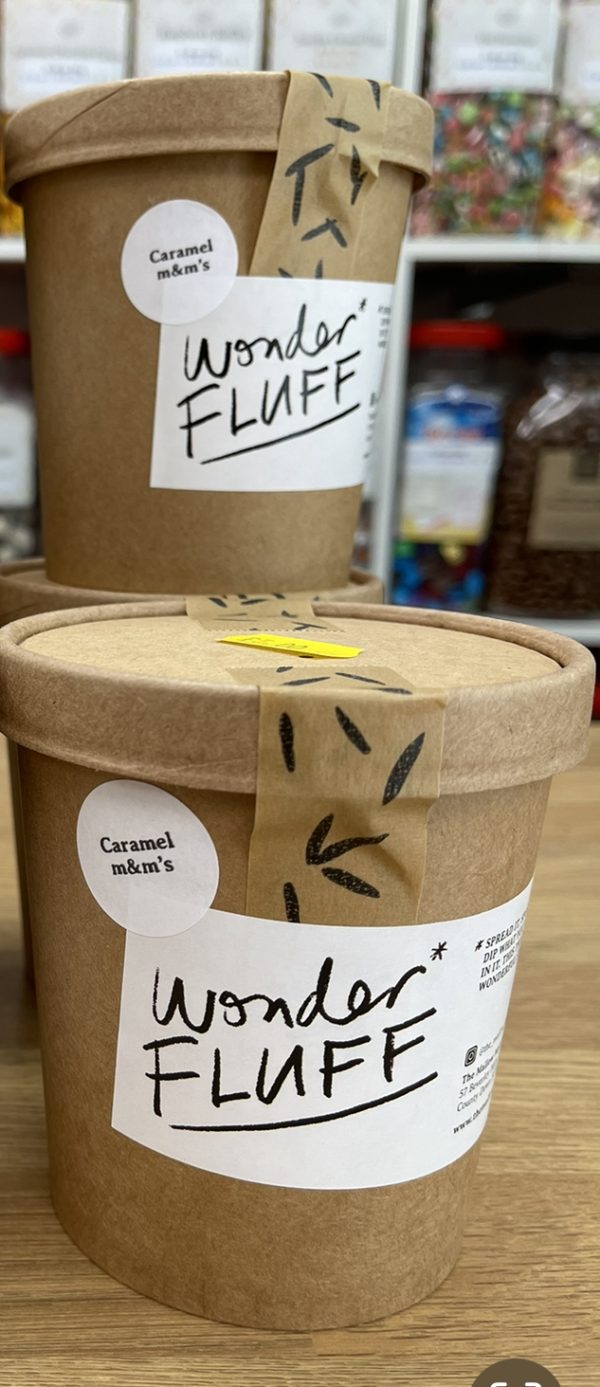 Wonder Fluff Caramel M&M
