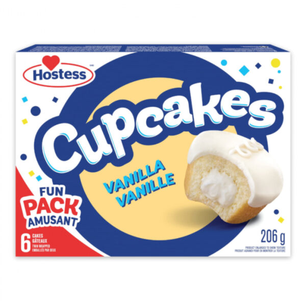 Hostess Vanilla Cupcakes