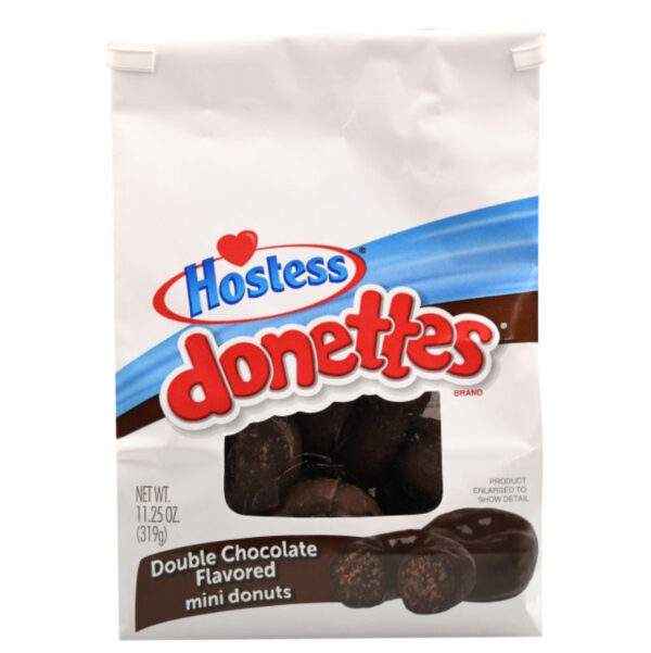 Hostess Double Chocolate Mini Donettes 10.75oz