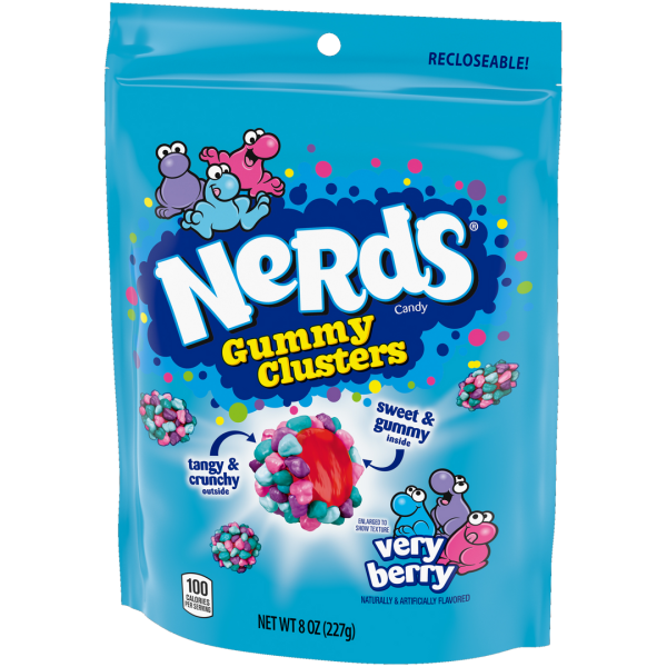Nerds Gummy Clusters Very Berry 226g