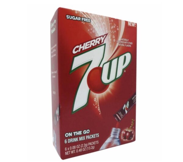 7up Singles To Go Cherry Drink Mix