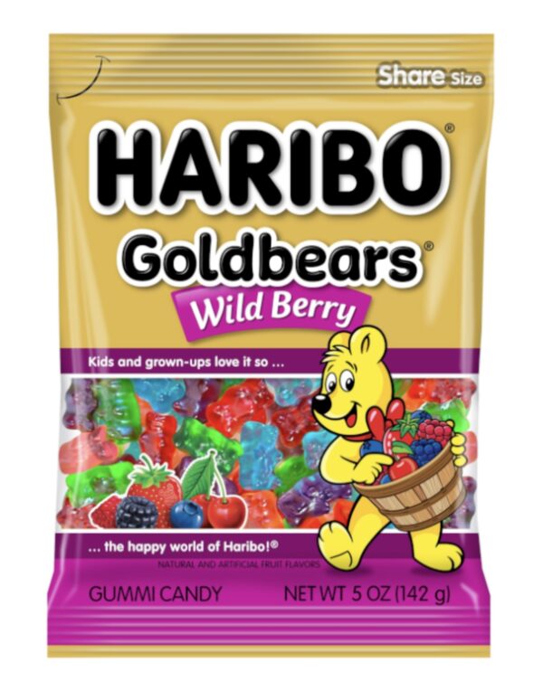 Haribo Gold Bears Wild Berry - 5oz (142g)