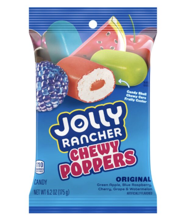 Jolly Rancher Chewy Poppers Original - 6.2oz (175g)