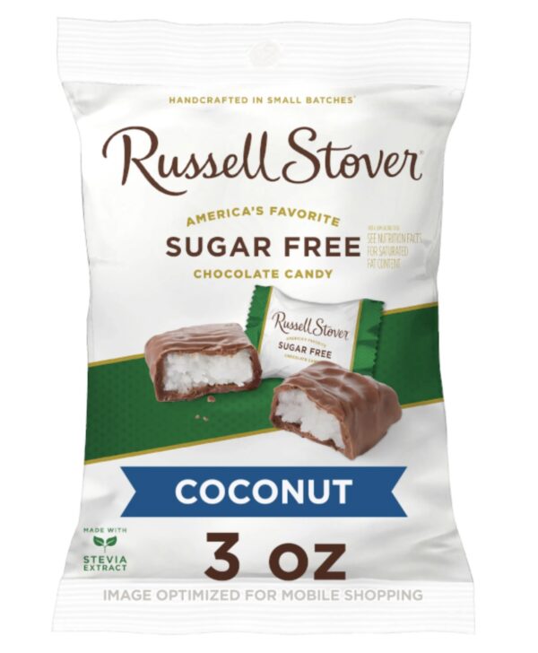 Russell Stover Sugar Free Coconut Patties - 3oz (85g)