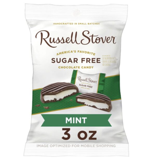 Russell Stover Dark Chocolate Mint Cremes - 3oz (85g)