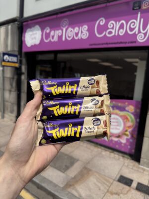 White Dipped Twirl